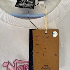 新品未使用 [Norton] ピンク ローズ MAX Tシャツ XLサイズの画像