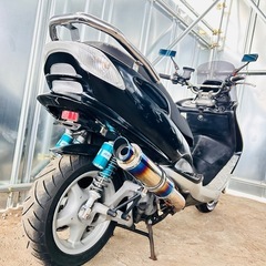 ⭐︎マジェスティ125Fi⭐︎社外マフラー⭐︎カスタム⭐︎速度良好⭐︎埼玉県より配送可能⭐︎の画像