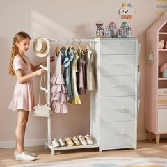 Luxspire 3in1ハンガー付き収納チェスト 👗の画像