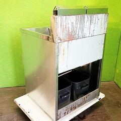 マルゼン 二槽式 ガスフライヤー MGF-13WK 都市ガス 13A 油カン セット　(近日まで使用してました)　■C-1545の画像