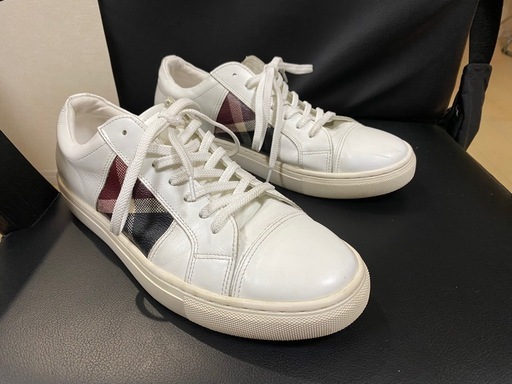 BLACK LABEL CRESTBRIDGE レザースニーカーノバチェック26