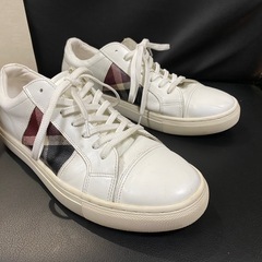 BLACK LABEL CRESTBRIDGE レザースニーカーノバチェック26