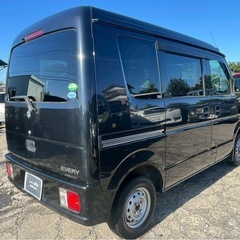 【支払総額22万円】h25年式人気の黒！エブリィバン車検令和9年10月機関良好 内外装良好！エアコンバッチリ キーレス 修復歴無し！の画像