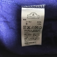 トップバリュー製VネックシャツLの画像
