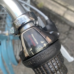  【お譲り先決定 】ライトブルーの自転車26インチ 変速６段 の画像