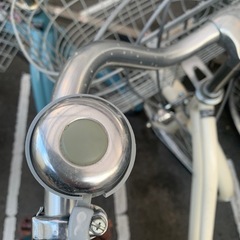  【お譲り先決定 】ライトブルーの自転車26インチ 変速６段 の画像