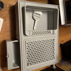 トイレ付きペットゲージの画像