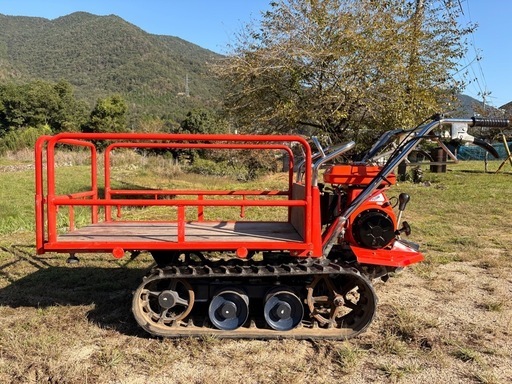 ⭐️動作確認車　美車　状態良好　運搬車　筑水キャニコム　ピンクレディ　キャタピラ　手動ダンプ　積載重量250キロ⭐️