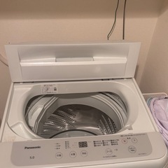 【引越し前お得】パナソニック NA-F50B15 縦型全自動洗濯機★つけおき洗浄・からみほぐし機能付き【セット購入がお得】の画像