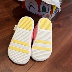 【お話中】アンパンマン　子供靴　ピンク　14cmの画像