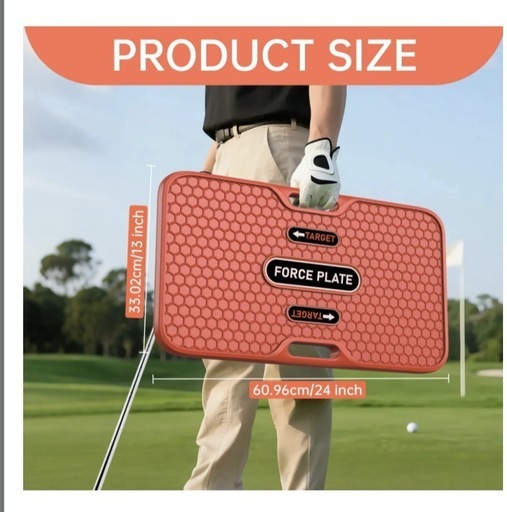ゴルフバランスボード スイングトレーニング補助 ウェイトシフト改善