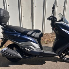 【動画あり】バーグマンストリートEX125 低走行車　リアボックス付き　インジェクションスクーターの画像