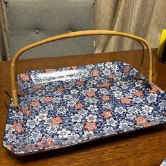 持ち手付き大皿＋小皿5枚セットの画像