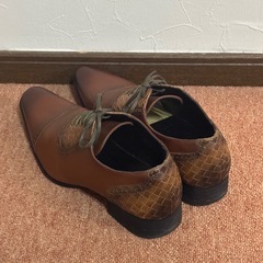 ◆FRANCO GIOVANNI◆メンズシューズ◆サイズ25.0cm◆1回のみ使用◆の画像