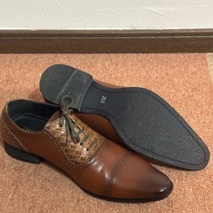 ◆FRANCO GIOVANNI◆メンズシューズ◆サイズ25.0cm◆1回のみ使用◆の画像
