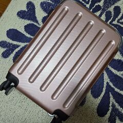 【中古】キャリーケース/メタリックピンク[SS]の画像