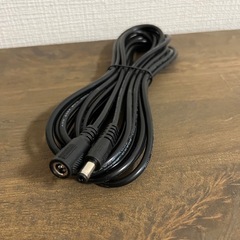 5m電源延長ケーブル×2本　新品
の画像