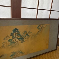 欄間額　絵画の画像