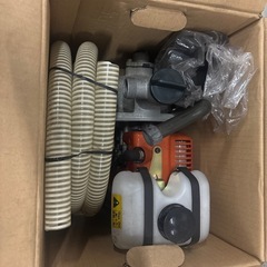 大幅値引き！工進エンジンポンプ、ホース2本セットの画像