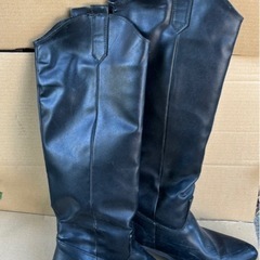 【再受付】chico ウェスタンロングブーツ　Mサイズの画像
