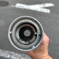 GN125 ナカノ エンデ マフラー管 メッキ42.7πの画像