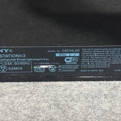 SONY PlayStation3 CECHLOO PS3 本体 ブラックの画像