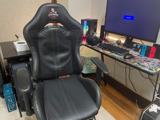 「ゲーミングチェア＆デスク セット 美品！」