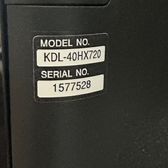 SONYソニー　ブラビア40型　ソニーレコーダー　4kの画像