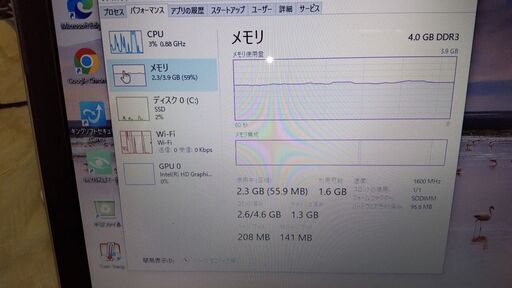 DELLノートPC　ｗｉｎ１０（初期化済み）　　250GB