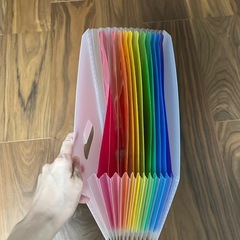 ファイル 縦置きA4 ジャバラファイルの画像