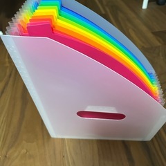 ファイル 縦置きA4 ジャバラファイルの画像