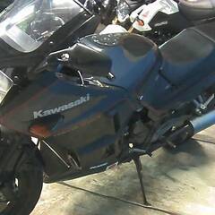 KAWASAKI GPX750R 黒 エンジン始動確認 車検取得で乗れます 半額配送キャンペーン 期間限定 現状渡し諸経費￥0- 横浜 P-Yard の画像