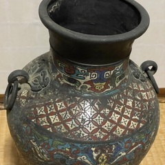 アンティーク レトロ 花瓶の画像