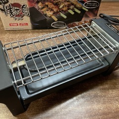 焼き鳥グリル 網焼き 電気グリル　の画像