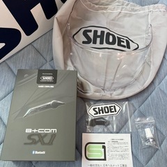 大谷3HR記念割引20日まで　美品 SHOEI GT-Air3 シナリオ B+COM SX1 ミラーシールドの画像