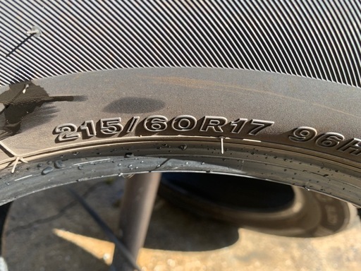 215/60R17 24年製造 BSセイバーリング/ SEIBERLING SL201 中古4本