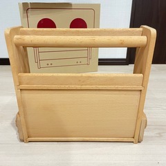 【廃盤品】無印良品　木製玩具　ガスレンジ　※定価 9500円の画像