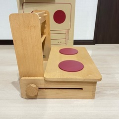 【廃盤品】無印良品　木製玩具　ガスレンジ　※定価 9500円の画像