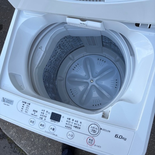ヤマダセレクト 洗濯機 YWM-T60H1 6.0kg2023年製