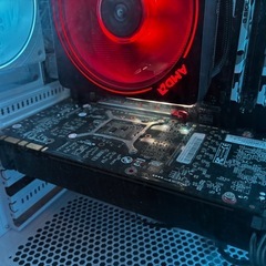 美品　自作ゲーミングPC キーボード付き　Ryzen 5の画像