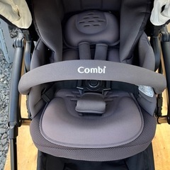 極美品✨コンビ　ベビーカー　AttO typeS　ネイビー　エッグショックの画像