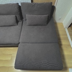 【値下げしました！】IKEAソファ ソーデルハムンの画像