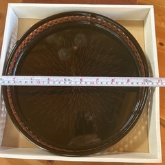 竹細工　お盆の画像