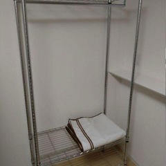 スチールラック カバー付きの画像