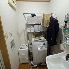 【受付終了】ランドリーラックの画像