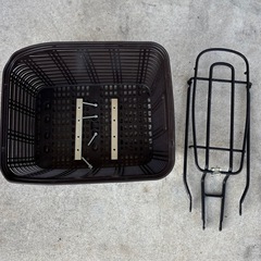 OGK自転車リアカゴ　リアキャリアセット　《近場なら配送します》
の画像