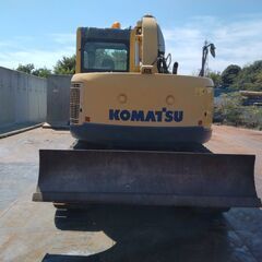 コマツ　PC128UU－8　埼玉県　KOMATSU　ユンボ　ショベル　建設機械　土木工事　造成工事　置き場積み込み機械等にいかがでしょうか？の画像