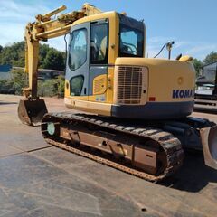 コマツ　PC128UU－8　埼玉県　KOMATSU　ユンボ　ショベル　建設機械　土木工事　造成工事　置き場積み込み機械等にいかがでしょうか？の画像