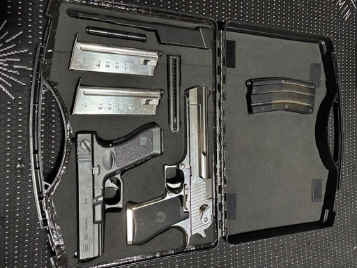 デザートイーグル-グロック18Cセット