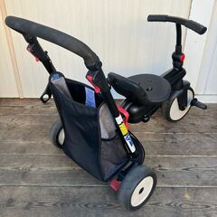 SmarTrike スマートトライク 大人操作・こども操作切替機能付・折りたたみ式三輪車の画像